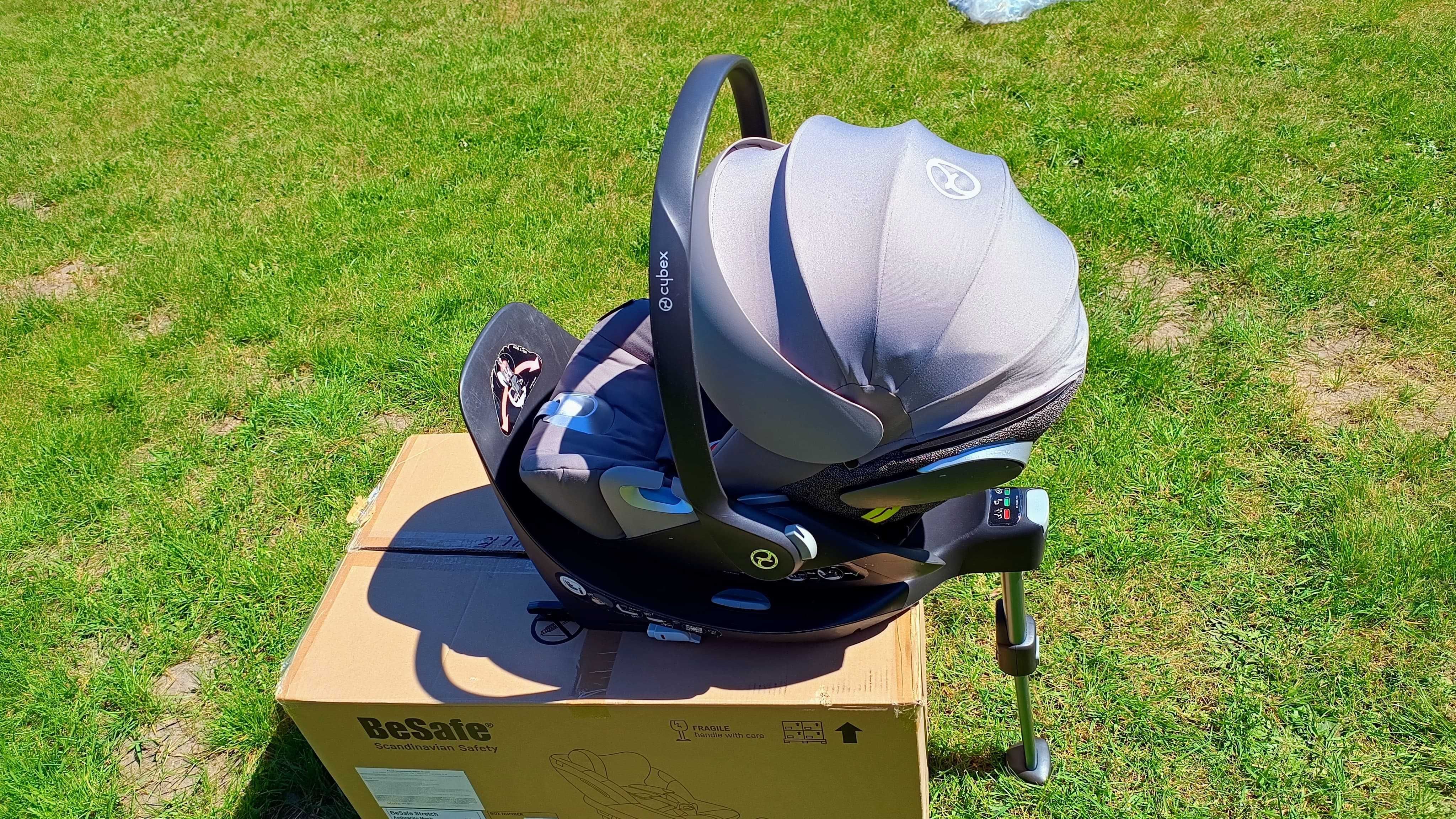 Komplet: Cybex CLOUD Z i-size + SIRONA Z i-size + baza obrotowa 360