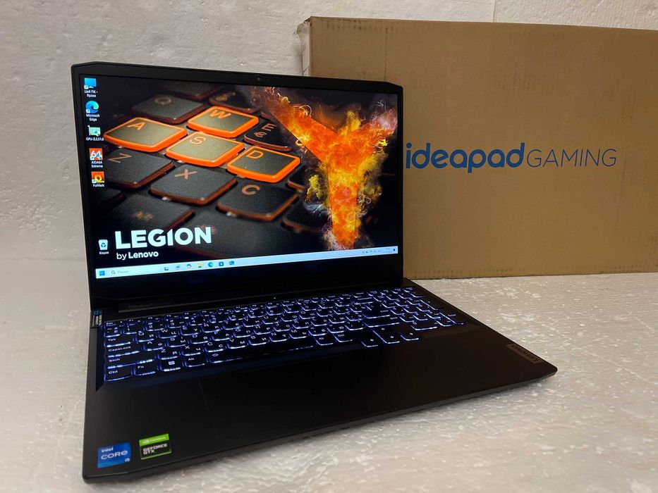 Игровой Lenovo "Gaming" 3 /Core i5 11320H/ 16 RAM/ GTX 1650/  ИДЕАЛ!!