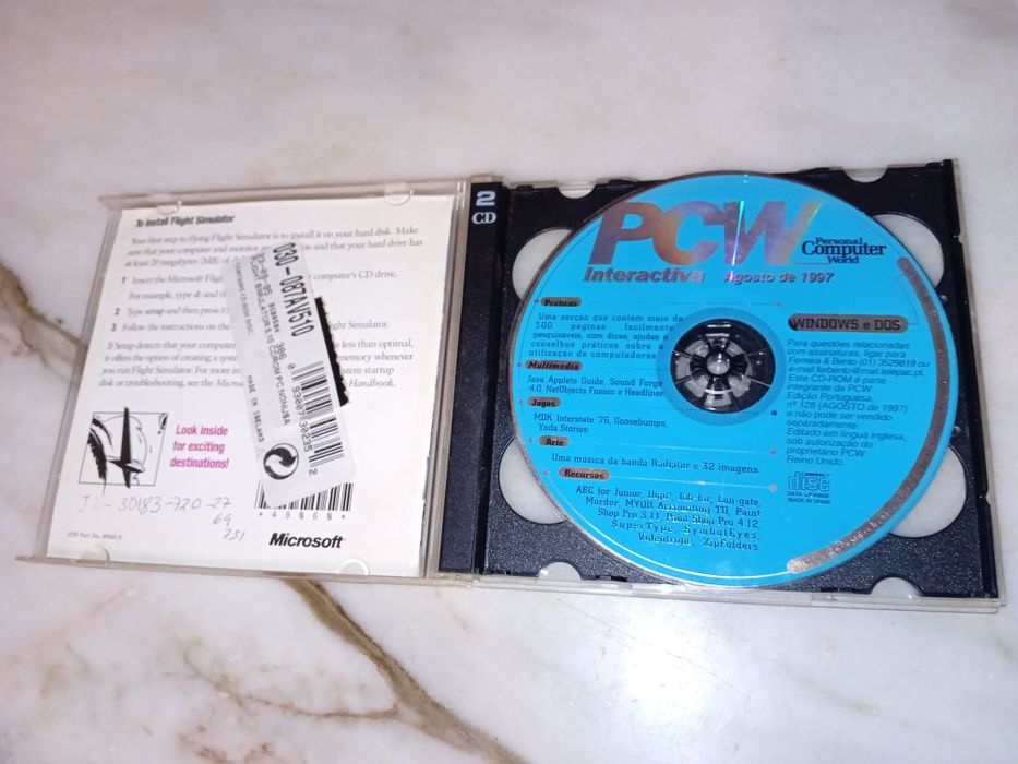 Pc Cd Rom Microsoft Flight Simulator 1995