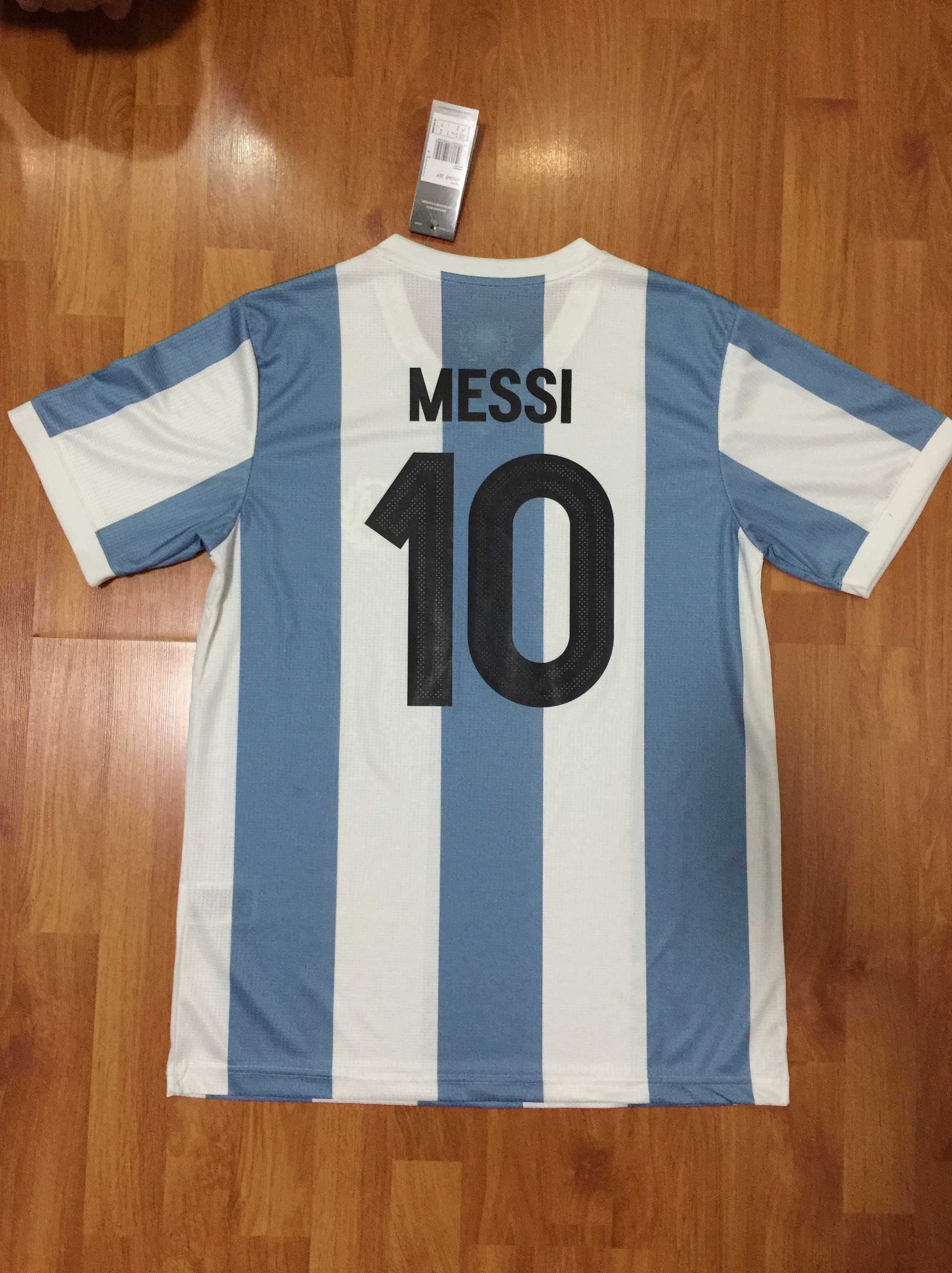 Oferta koszulka Argentina Home  Anniversary Messi No.10 S-3XL