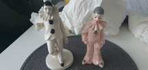 Figurki Pierrot Arlekin lata 70
