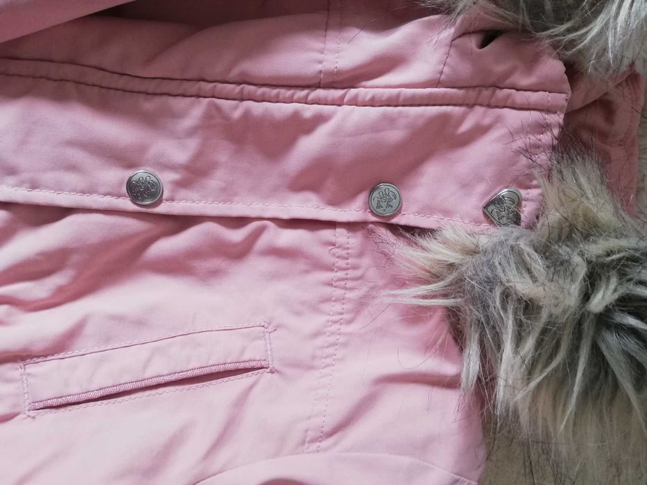 Kurtka zimowa dziewczęca parka 110