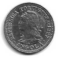 5 Centavos de 1927 Republica Portuguesa, Angola