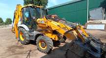 Аренда экскаватора погрузчик JCB
