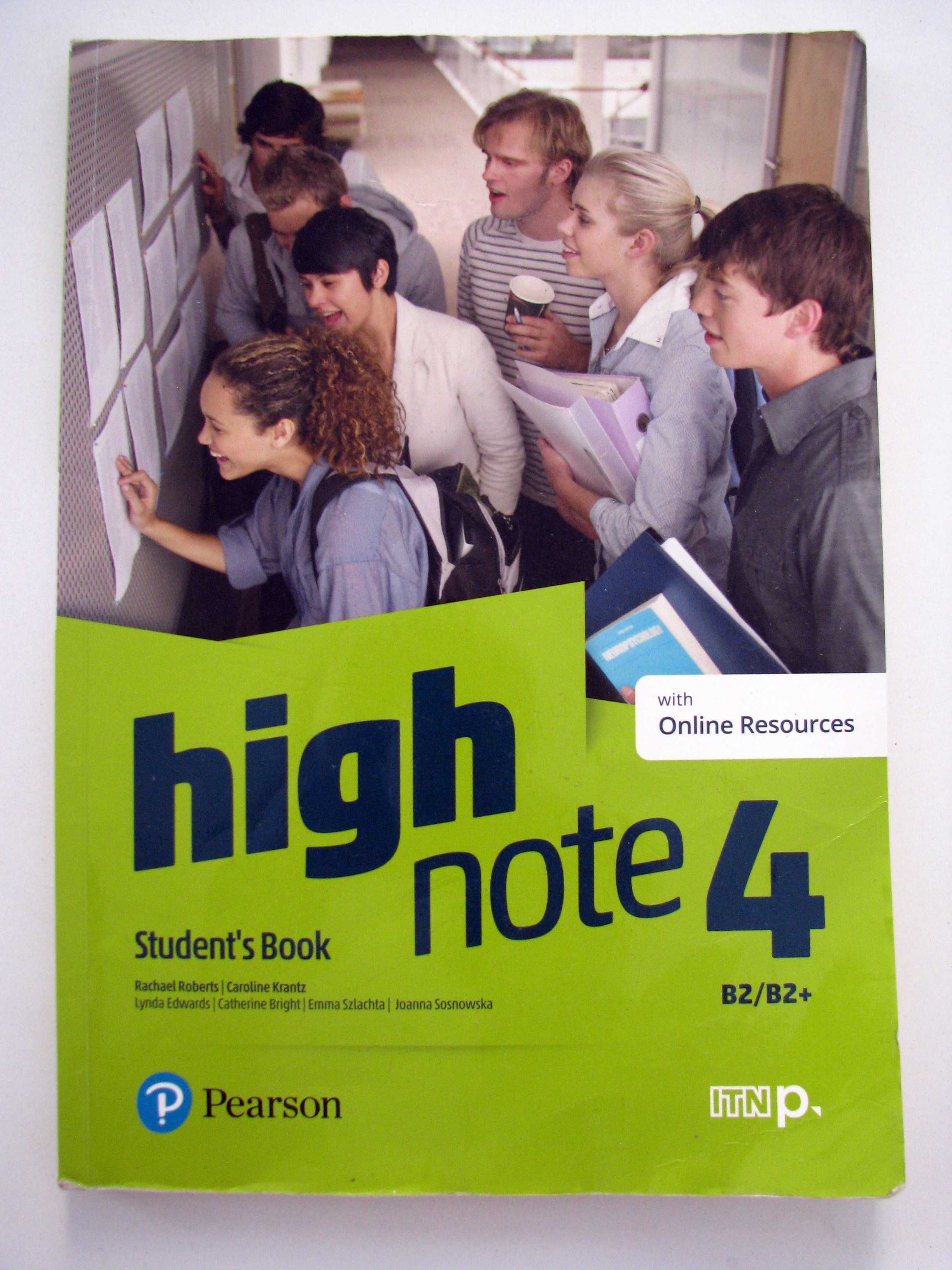 Zestaw: podręcznik i ćwiczenia do nauki angielskiego "HIGH NOTE4"