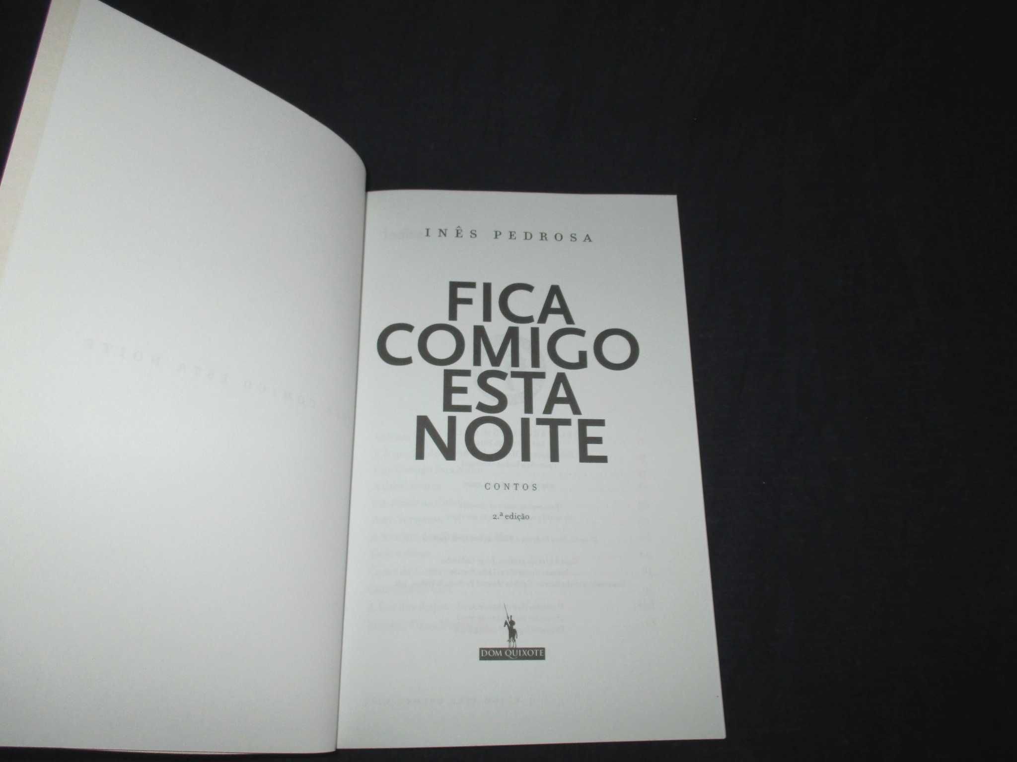 Livro Fica Comigo Esta Noite Inês Pedrosa