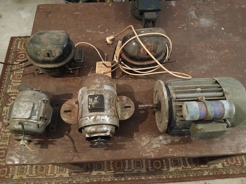 Silniki elektryczne + sprężarki