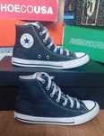 Converse Chuck Taylor All Star czarne wysokie trampki klasyk vintage