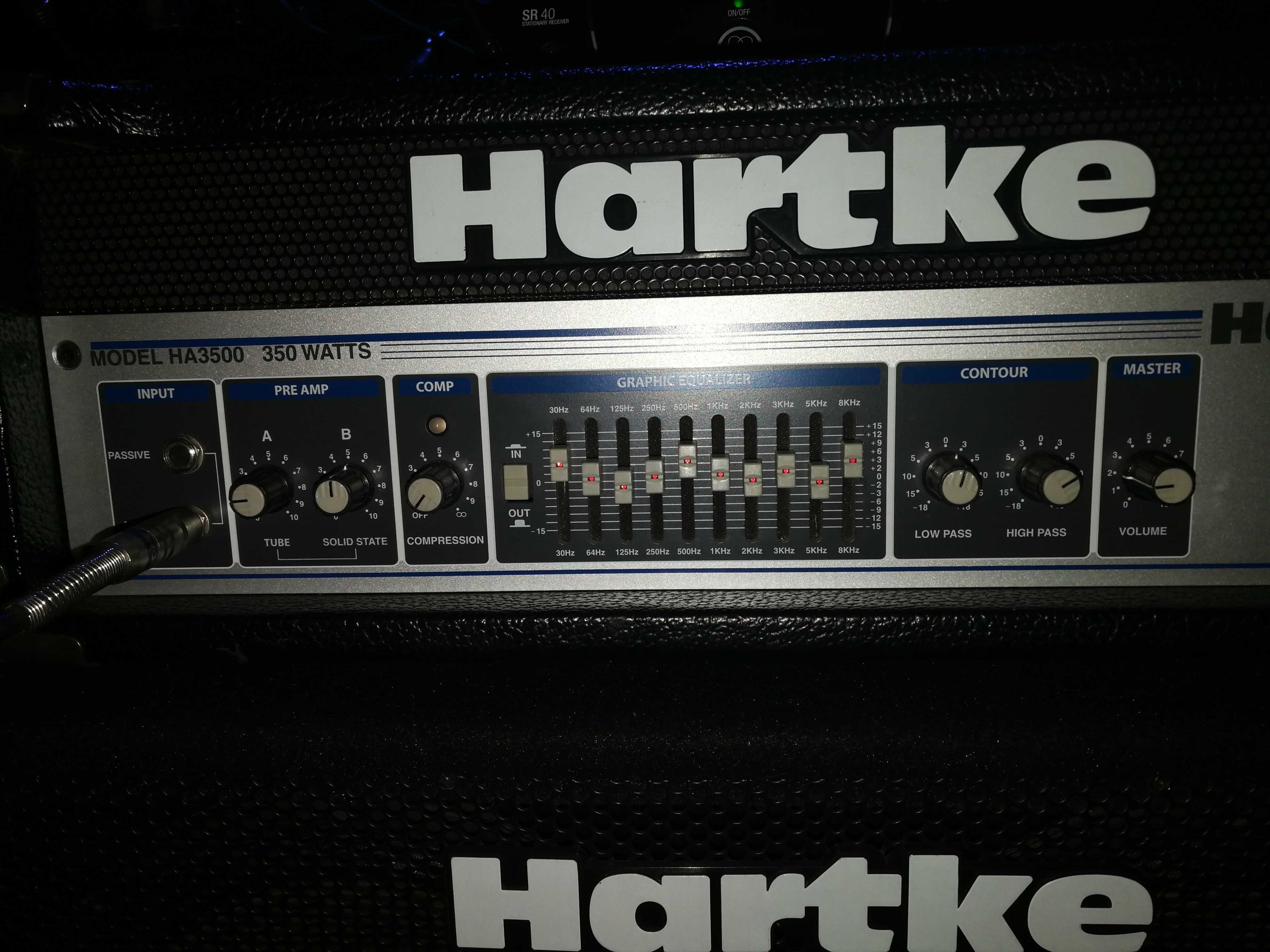 Hartke 400W + Cabeça + Case