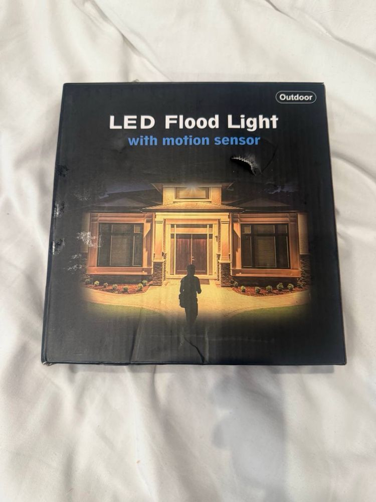Outdoor LED Flood Light with Motion Sensor