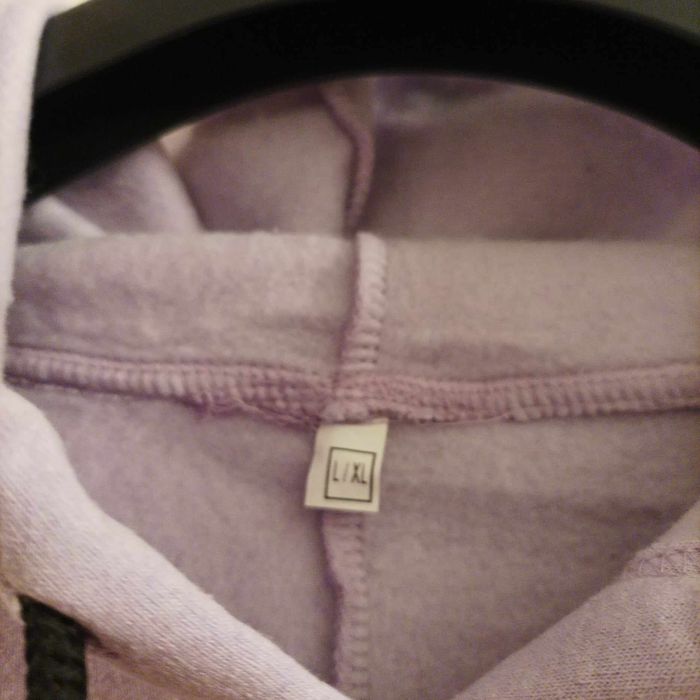 Sukienka damska dresowa lila.