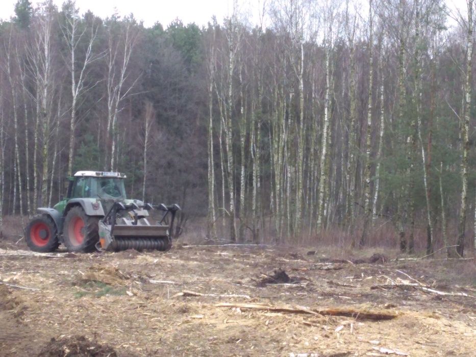 Czyszczenie Działek. MULCZER LEŚNY. Rekultywacja Terenu