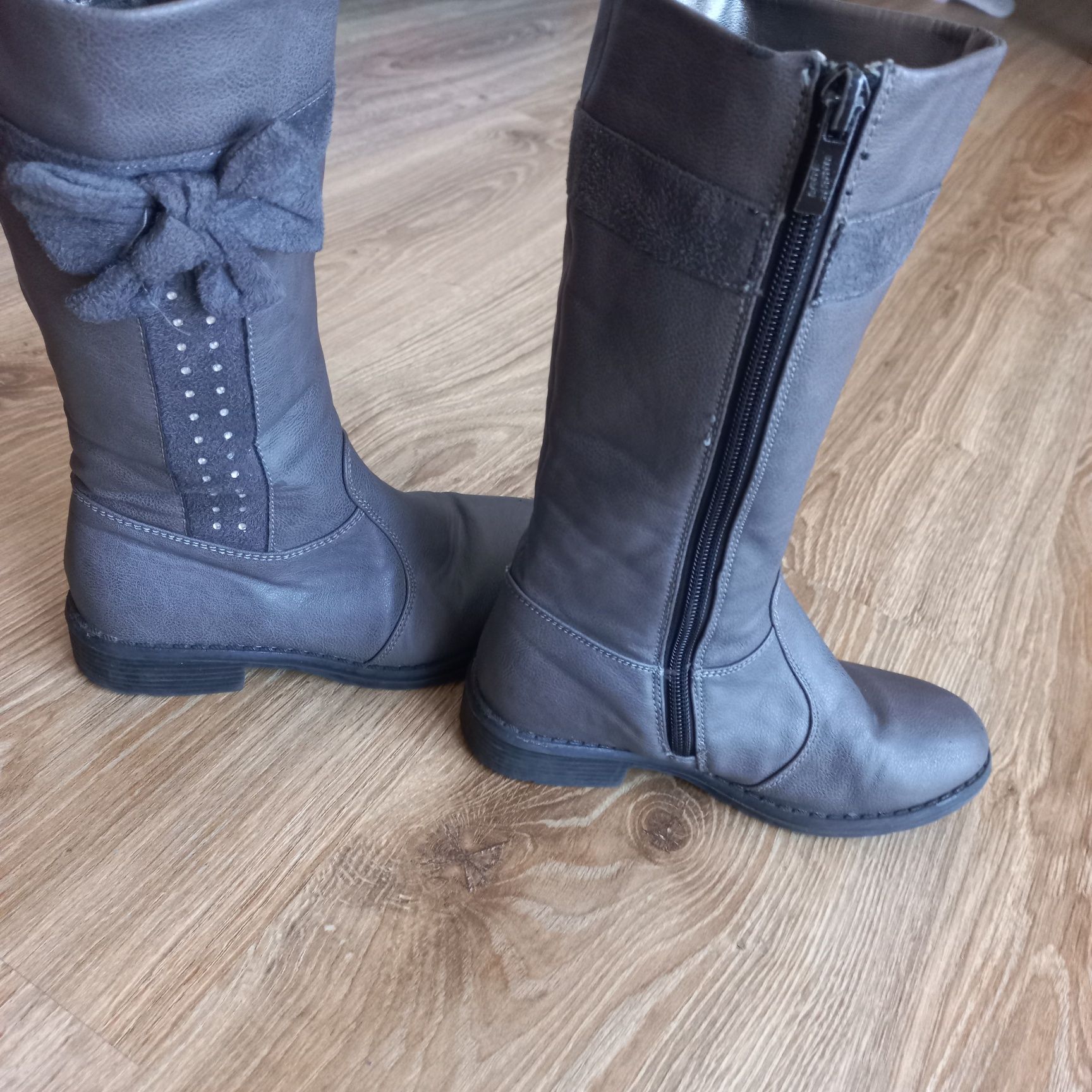 Kozaczki buty zimowe dziewczęce r.31