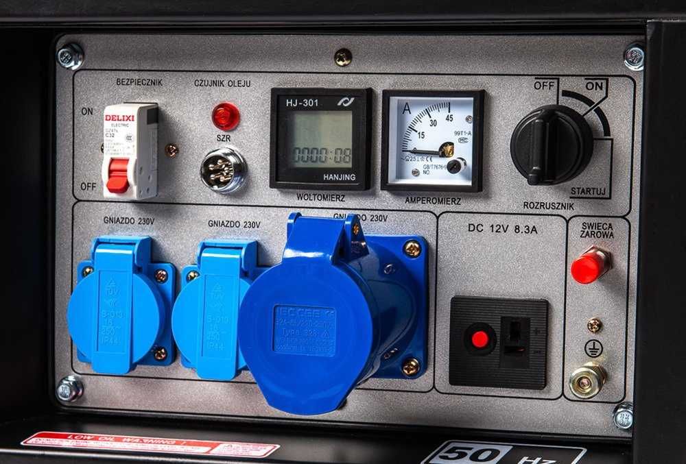 Agregat prądotwórczy jednofazowy 10,6kVA Proton 1 PLUS 7,6kW