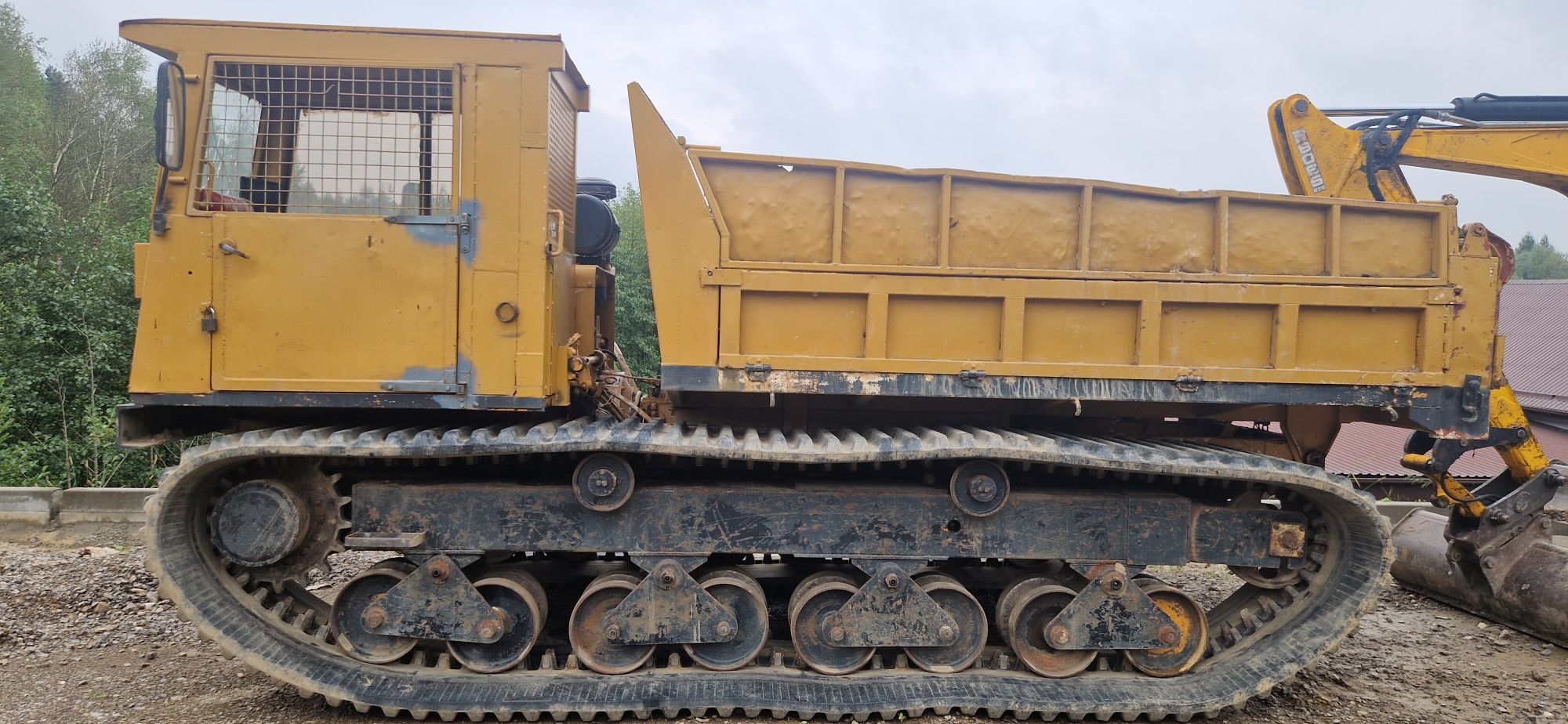 Wozidło gąsienicowe Morooka MST-1500 Wynajem