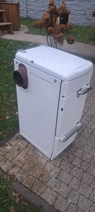 Piecyk kominkowy kominek koza żeliwny kuchnia  emaliowana