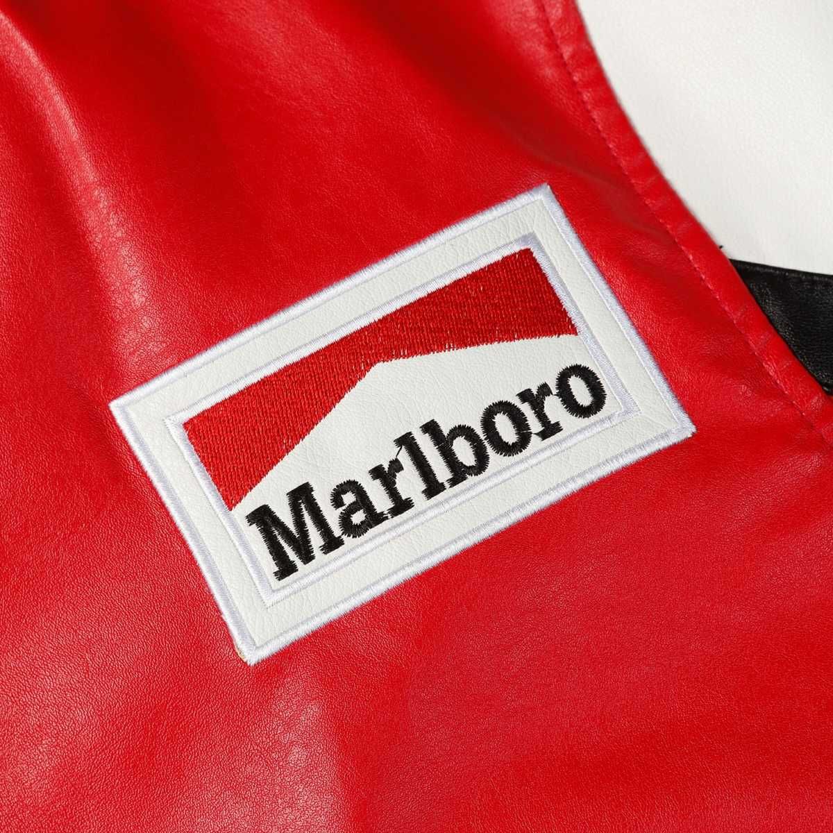 Kurtka Skórzana Marlboro Vintage Motocyklowa UNIKAT