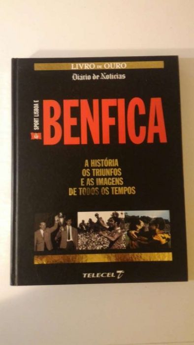 Livro de ouro Benfica Diário de notícias futebol coleção