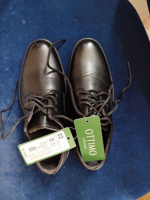 Туфлі дитячі, чорного кольору