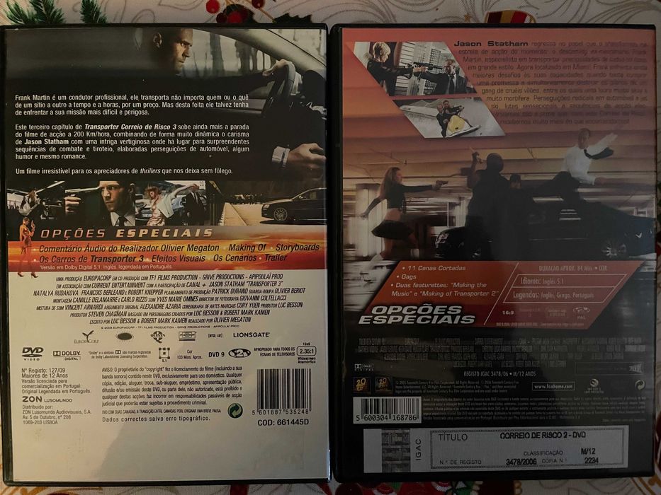 Transporter 2 & 3 (Correio de Risco 2 e 3)
