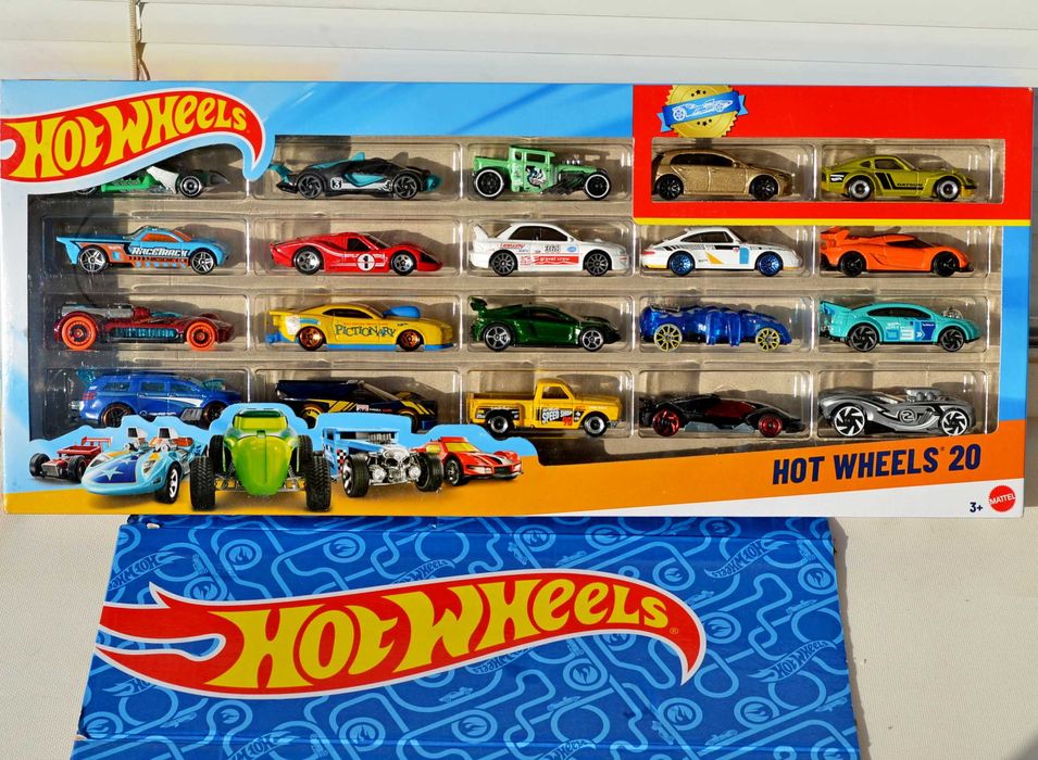 Набір hot wheels 20 шт хот вілс подарунковий машинок 20шт штук набор