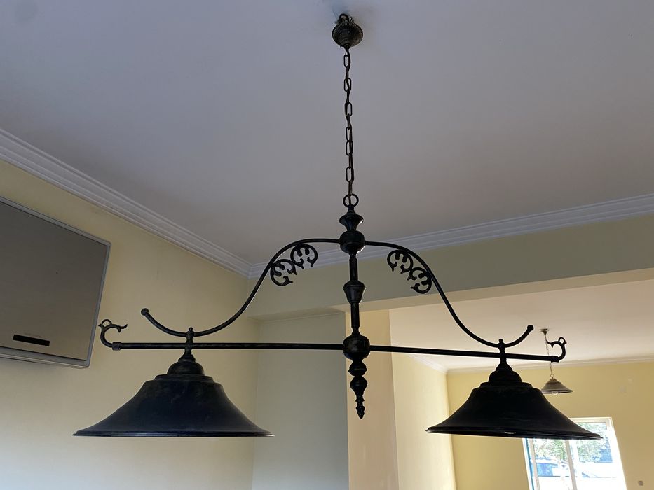 Candeeiros em latão