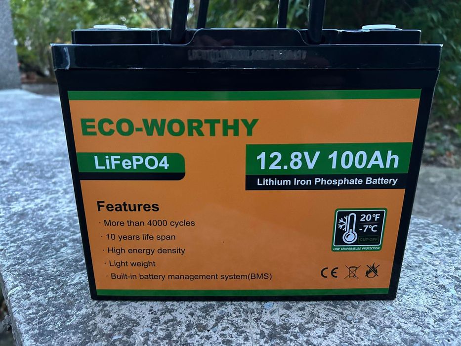 LiFePO4 акумулятор Eco-Worthy 12V 100Ah