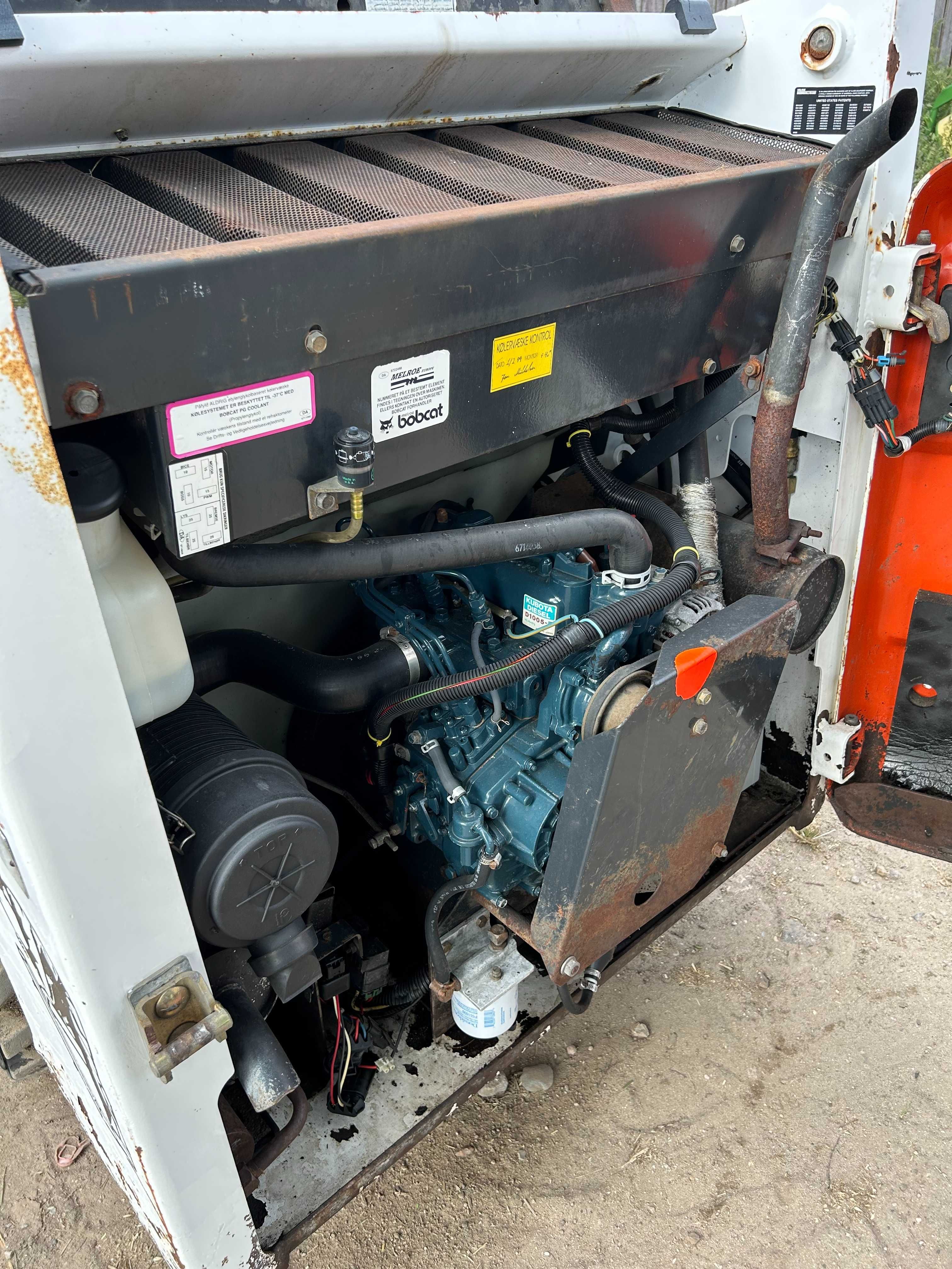 Miniładowarka Bobcat 553  Łyżka Super Stan Bobcat