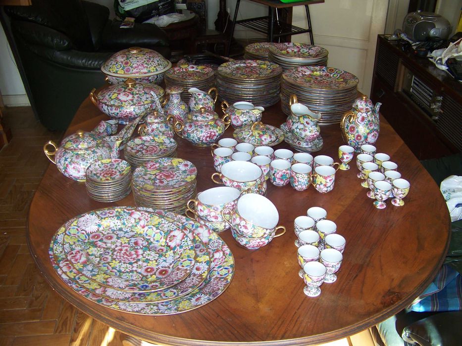 serviço de loiça de macau anos 60