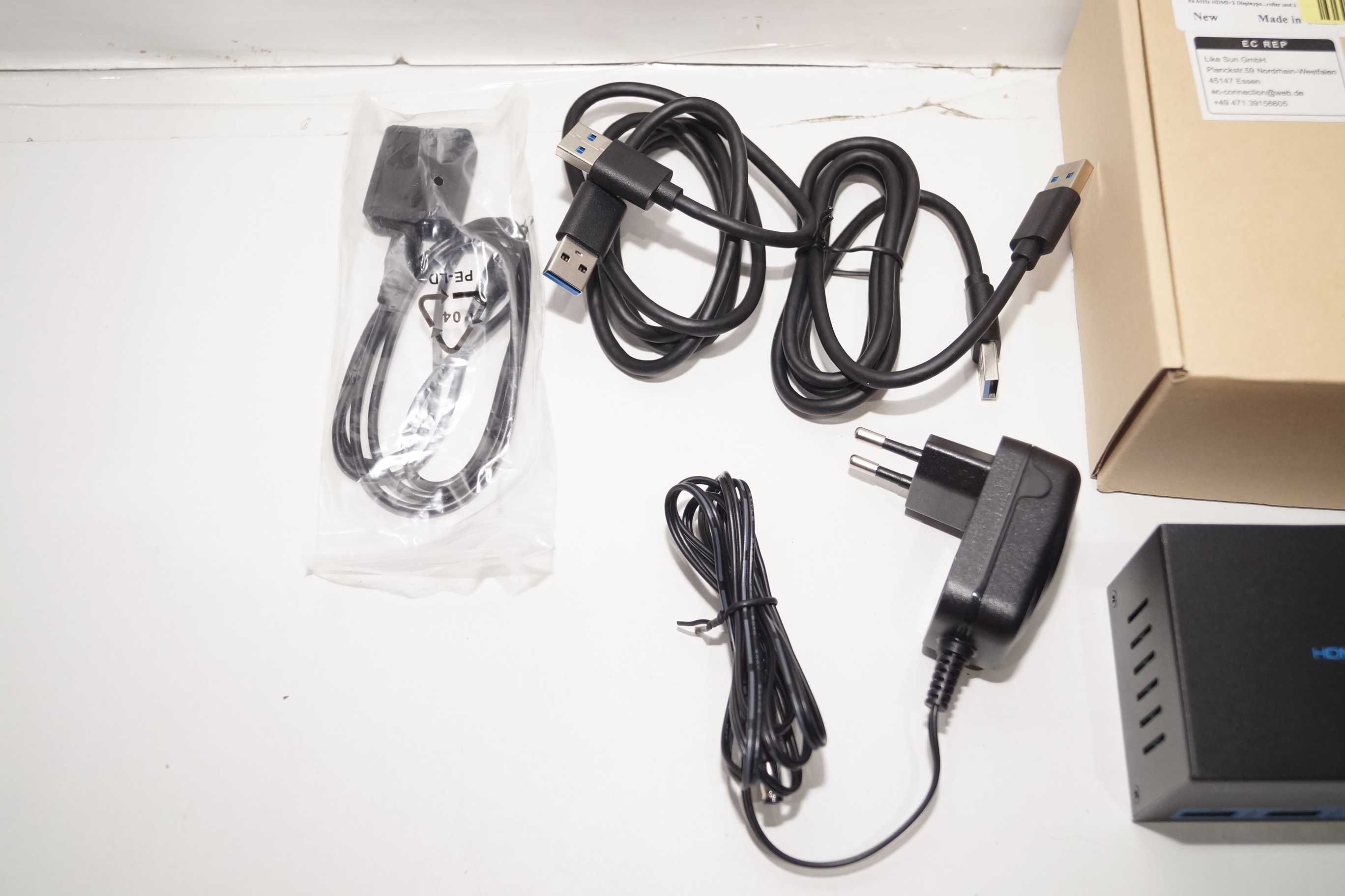 Przełącznik HDMI DP KVM 3 monitory Switch 2x3 VPFET VP-SW232 8K 60Hz