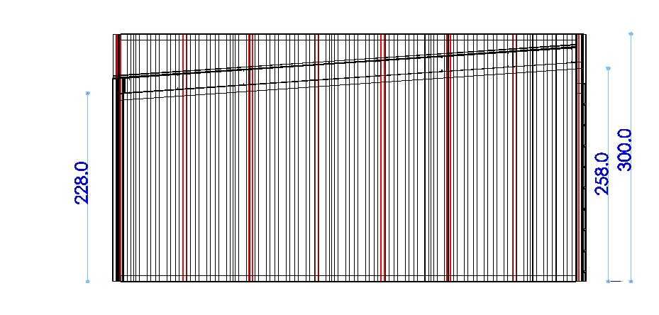Garaż konstrukcja 6 x 5,6 m