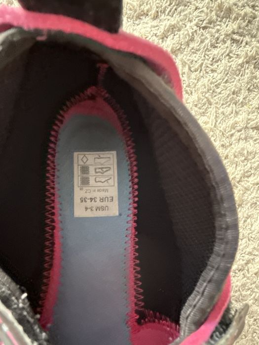 Buty wspinaczkowe dla dzieci 34 - 35 Ocun Ribbit - pink