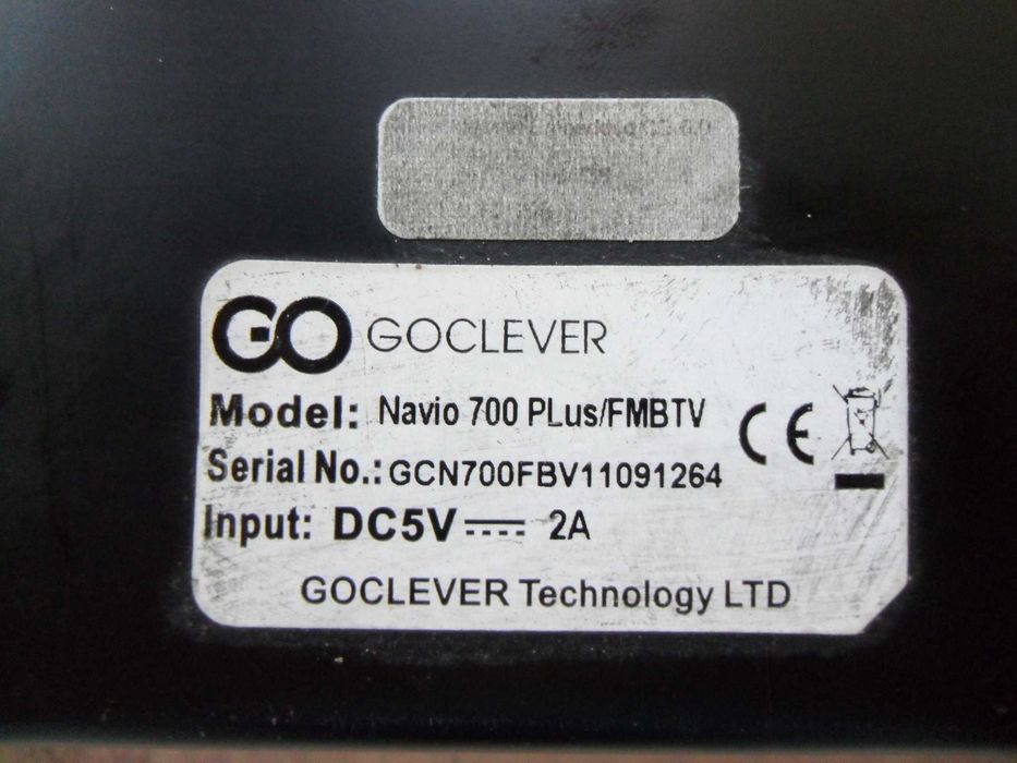Używana nawigacja GPS GoClever Navio 700 V Plus, ekran 7”