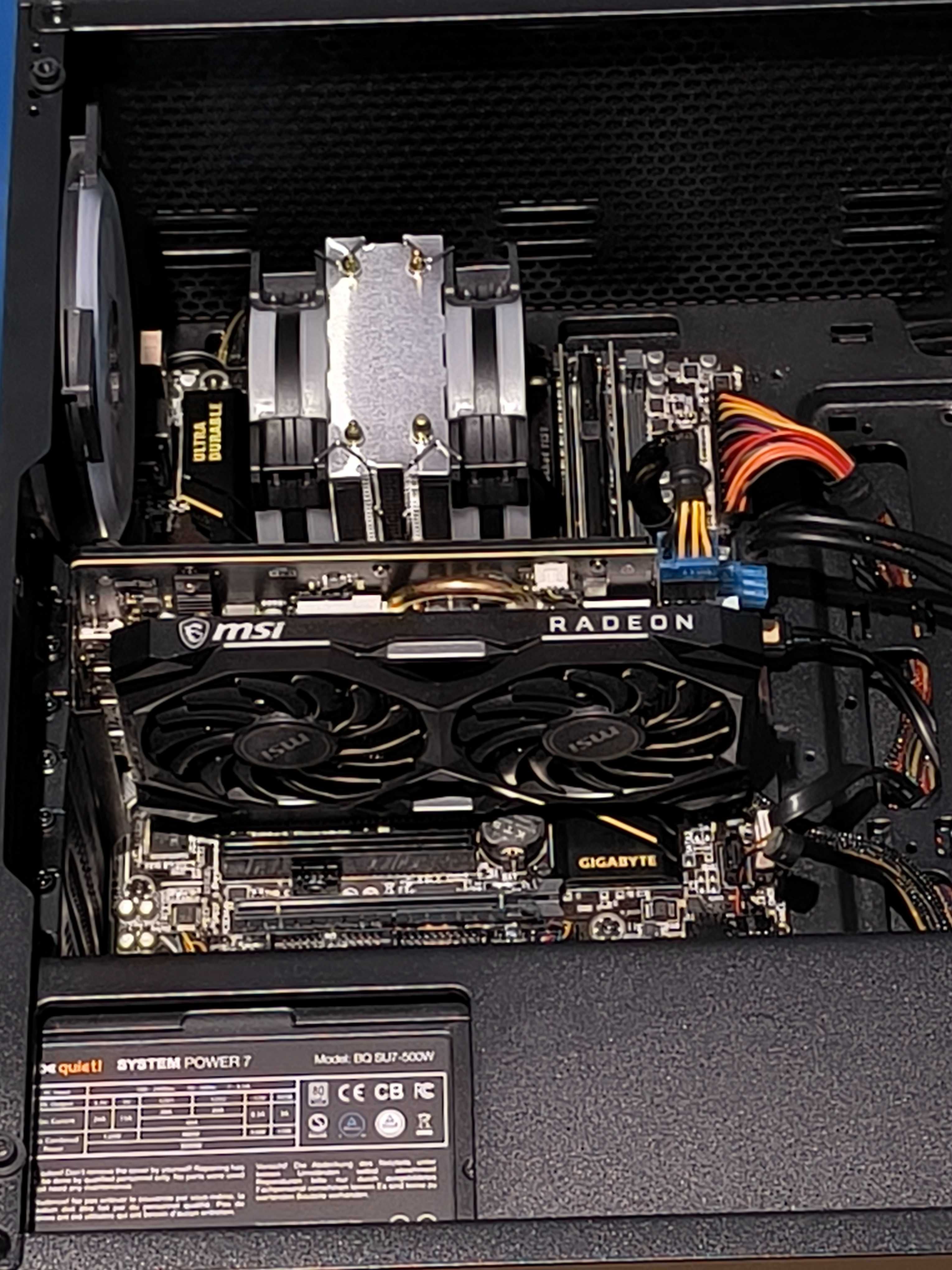 PC I7-6700\RX5500XT 8GB DDR6\Ram 32GB DDR4\SSD\2TB\500W