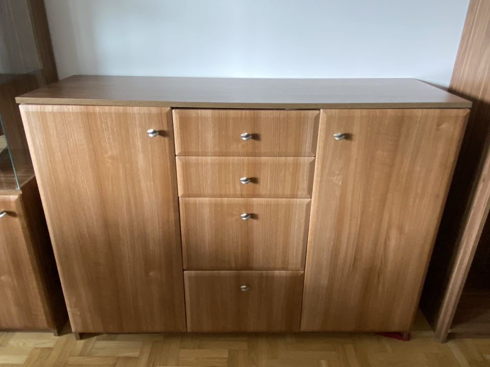 Meble do salonu zestaw komoda półka