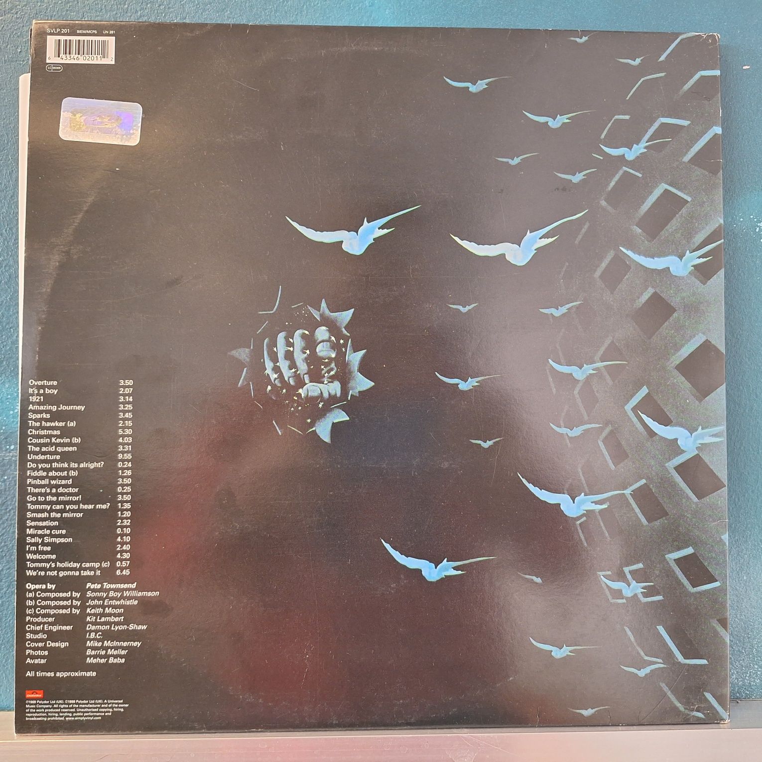 The Who Tommy. 1998r .UK. winyl NM 2LP 180 gr.