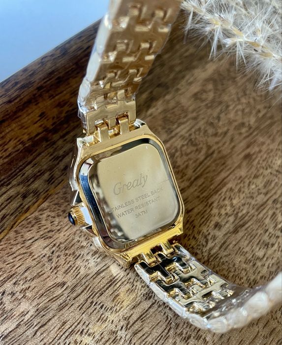 Zegarek złoty vintage Pinterest klasyczny nowy stal nierdze old money