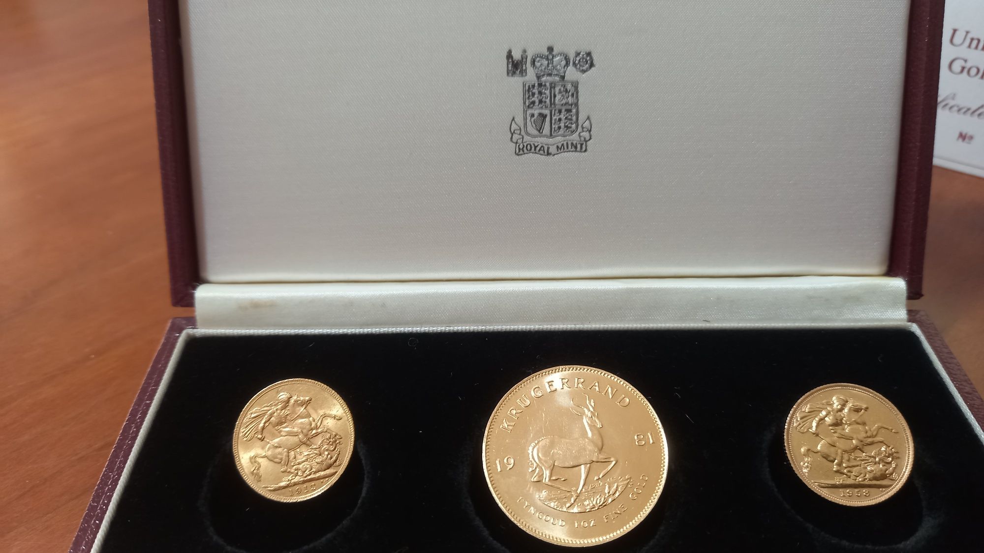 Moedas Ouro The Royal Mint
