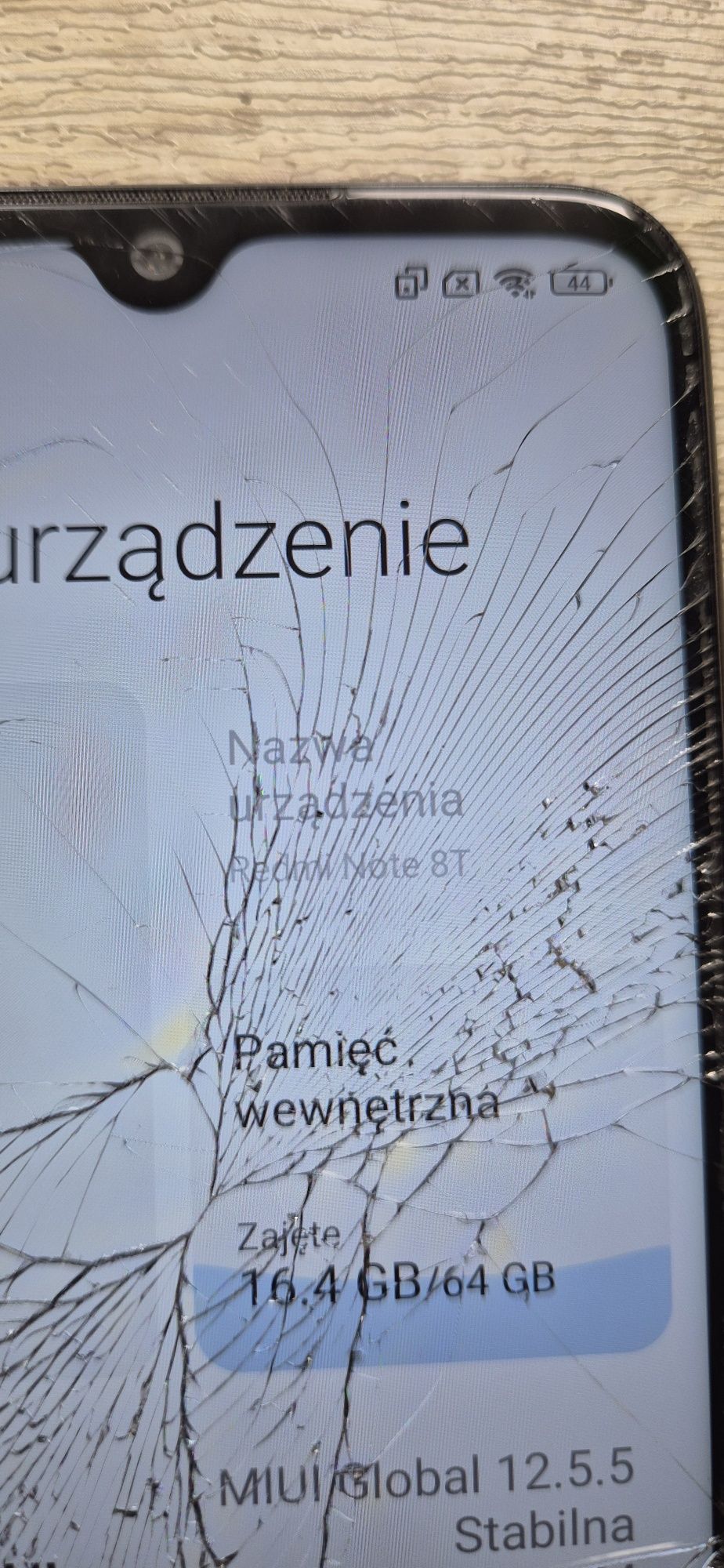 Wyświetlacz z ramką do Redmi Note 8T.