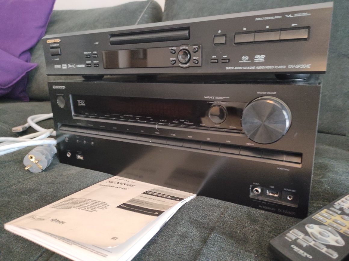 Onkyo Tx-nr609 amplituner kina domowego wzmacniacz