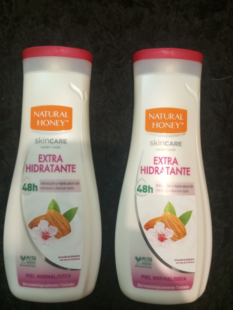 Natural Honey Skincare loção extra hidratante 48h 2x 330ml