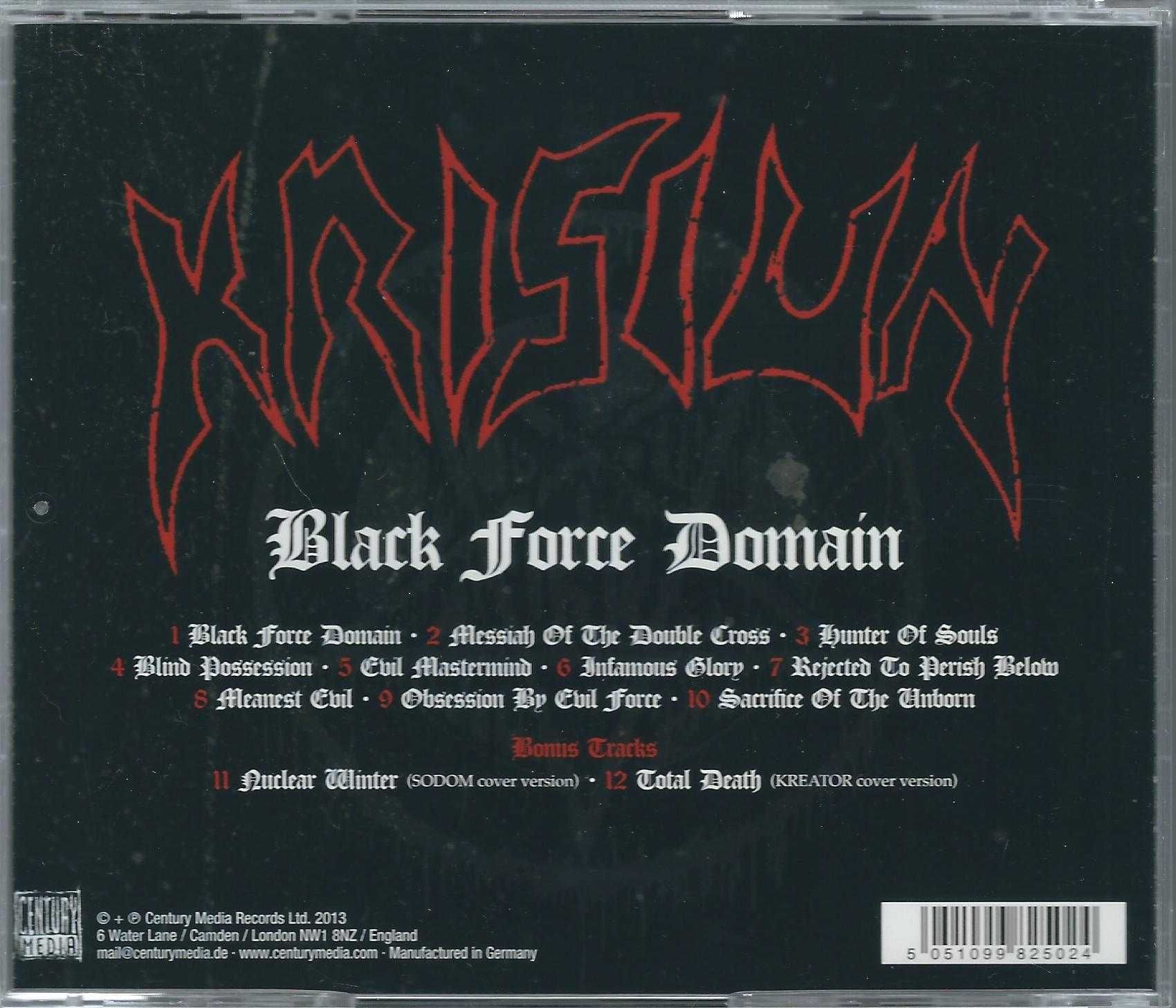 CD Krisiun - Black Force Domain (2013) (Century Media)