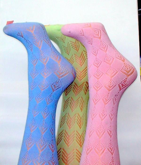 Rajstopy dziewczęce żakardowe