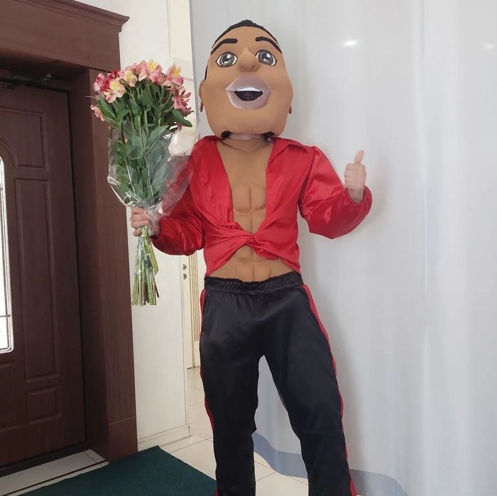 Привітання Ведмедика,Панда, Зайка, Пес патрон, стриптизер/ка