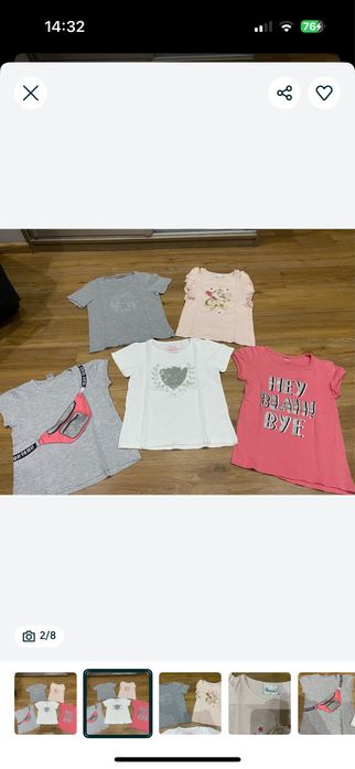 Ciepły polar plus koszulki 5 szt