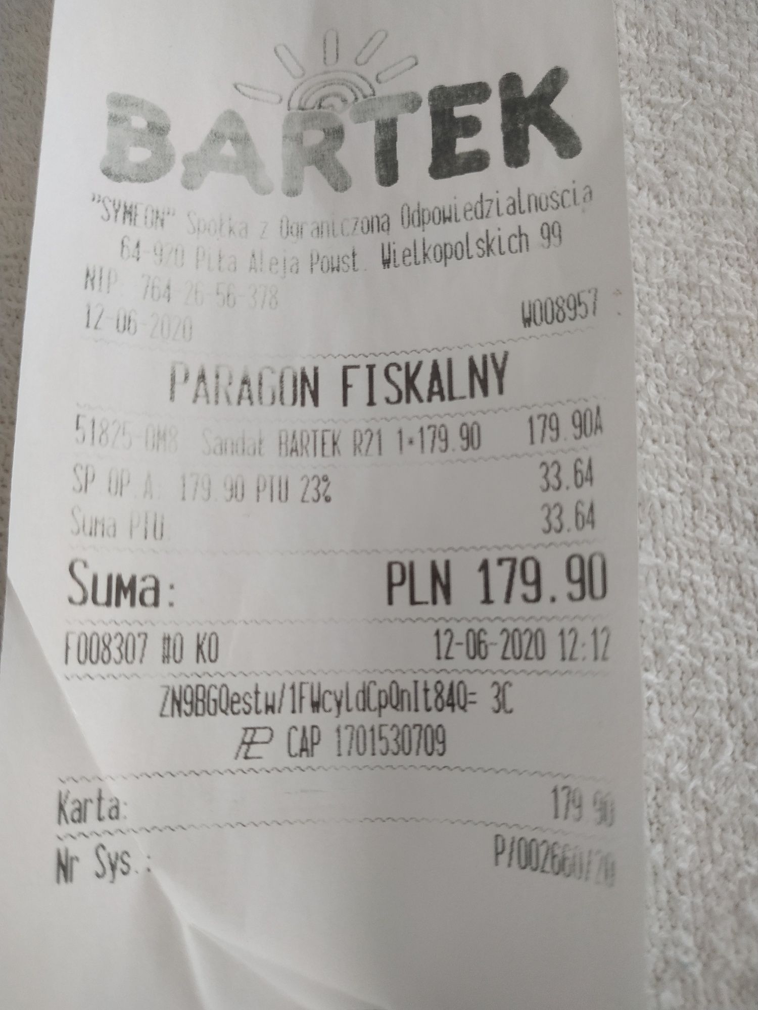 Sandały Bartek 21