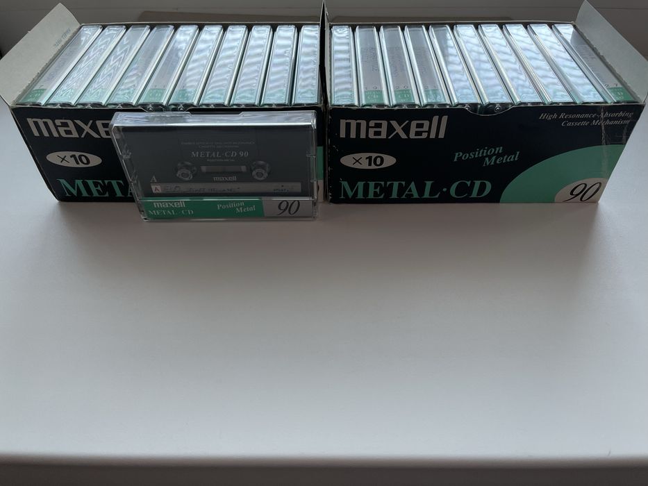 Аудиокассета maxell METAL CD 90 (цена за 1 (одну)
