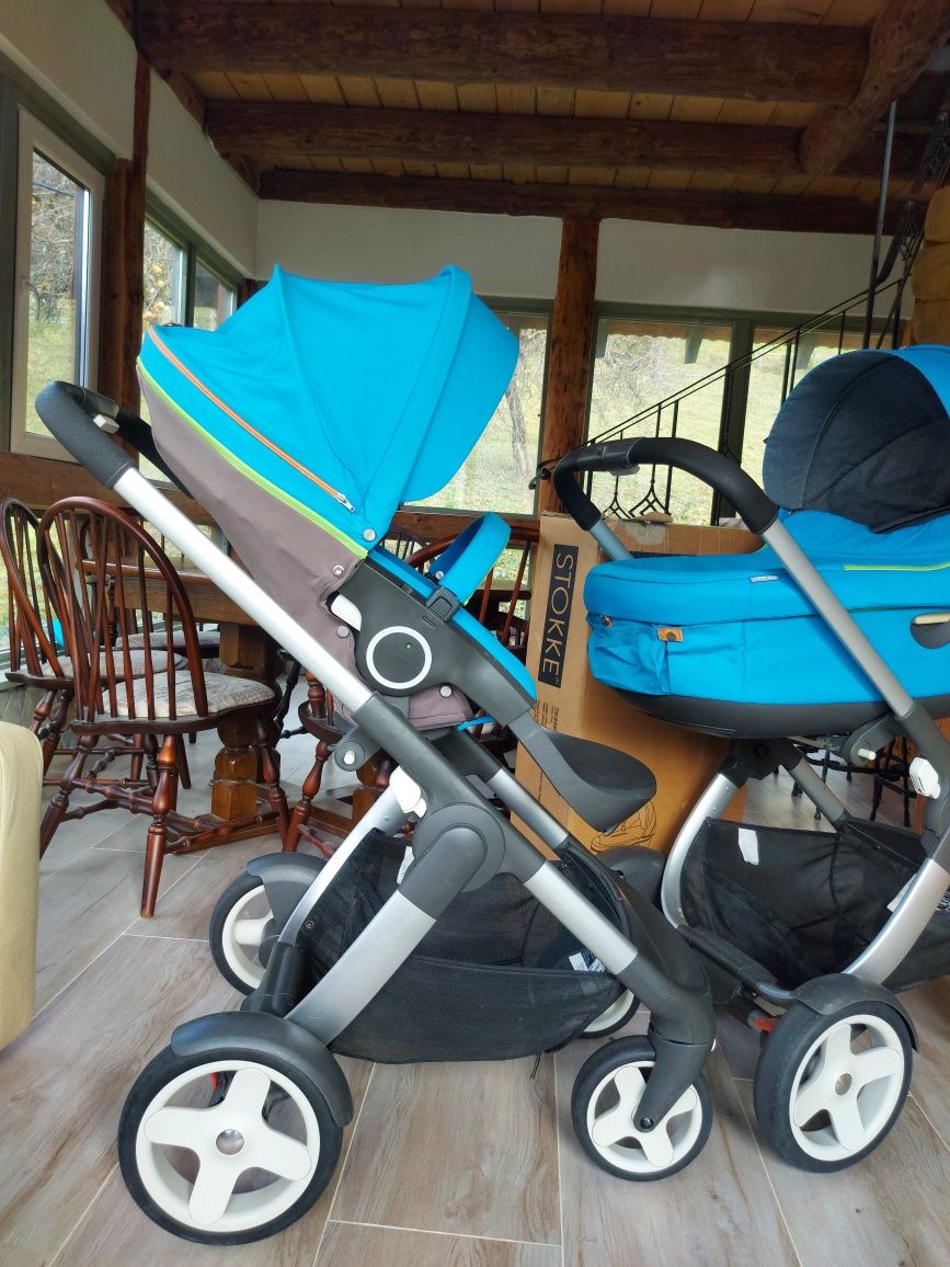 Коляска Stokke Crusi люлька прогулянковий блок