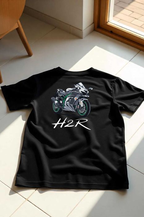Koszulka M Kawasaki Ninja H2R | Prezent dla Chłopaka, Motocyklisty