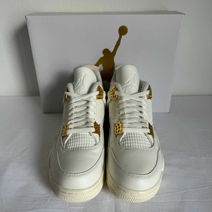Air Jordan 4 "Metallic Gold" - Tamanhos 42,5 / 44,5